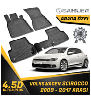 Volkswagen Scirocco Havuzlu Paspas 4,5D Sahler 2009-2017 Arası