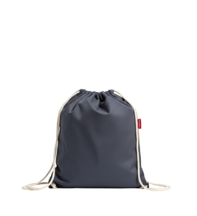 Baghashtag Baskısız Büzgülü Gri Sırt Bez Çanta (Naturel)