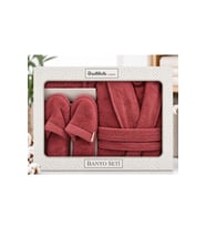 Özdilek Colourist K.Mercan Kişisel Banyo Bornoz Seti (XL Beden)