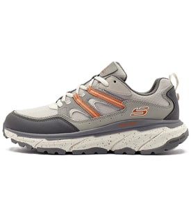 Skechers D'Lux Journey Memory Foam Leather Womens Outdoor Shoes Hafızalı Taban Hakiki Deri Kadın Outdoor Ayakkabı Gri