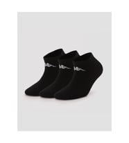 Kappa 381N1LW-S Authentic Sandy TK 3Pack Unisex Spor Çorap (Siyah)