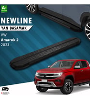 S-Dizayn VW Amarok 2 NewLine Siyah Yan Basamak 203 Cm 2023 Üzeri A+ Kalite