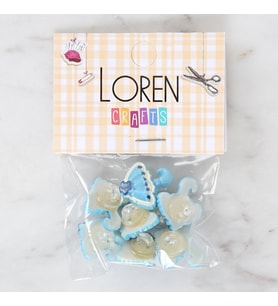 Crafts Bebe 8'Li Düğme - 3010