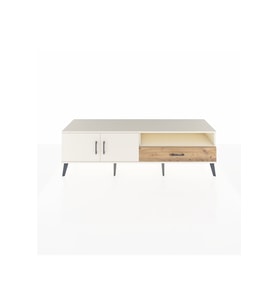 Hyperion TV Ünitesi 2 Raflı Tek Çekmeceli 2 Kapaklı 176x44x51 Aytaşı-Aytaşı/Çam