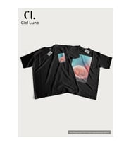 Unisex Kadın Erkek Dream World Baskılı Özel Tasarım Oversize T-shirt (Siyah)