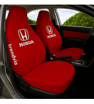 Honda Oto Koltuk Kılıfı Seti – Penye Kumaş Ön ve Arka Servis Kılıfı Takımı (Kırmızı)