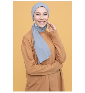 Monalisa Home Şık Büzgülü  Gri Renkli Bone
