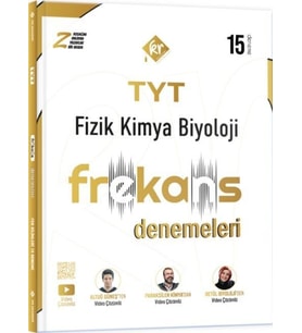 TYT Fizik Kimya Biyoloji FKB 15 li Frekans Denemeleri KR Akadem