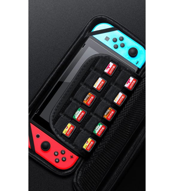 Nintendo Switch Hard Case Kılıf Switch Taşıma Çantası Oyun Bölmeli