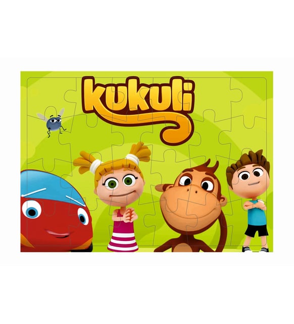 Kukuli Puzzle Yapboz A5 15x21 cm 24 Parça