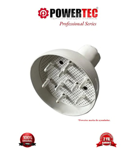 Renkli Difüzör Vigo Başlık Powertec Fön Uyumlu Beyaz