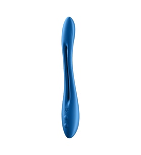Güçlü Titreşimli Ultra Satisfyer Elastic Game Dark Blue Esnek Vibratör