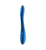 Güçlü Titreşimli Ultra Satisfyer Elastic Game Dark Blue Esnek Vibratör