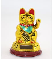 Northcity Güneş Enerjili Pati Salayan Şans Kedisi (Maneki Neko) - Alk2931