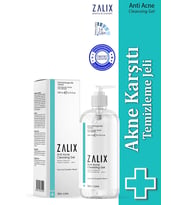 ZALİX Sebum Dengeleyici Akne ve Siyah Nokta Karşıtı, Gözenek Sıkılaştırıcı Yüz Yıkama Jeli 200 Ml