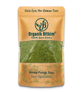 Organik Bitkim Antep Fıstığı Tozu - Katkısız 1000 gr