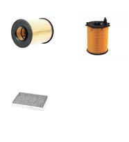 Bosch Filtre Bakım Seti Volvo V50 1.6 Dizel 2007-2013 114 Beygir Hava + Yağ f. + Polen Filtre Sardes