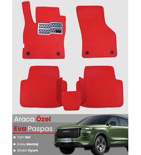 JAECOO 7 4X2 (2024-2025) Uyumlu EVA Paspas Tam Set–Araca Özel,Kolay Montaj,Su Geçirmez