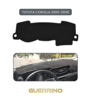 TOYOTA Corolla (2000-2006)TORPİDO KORUMA HALISI GRİ KENAR