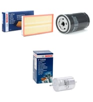 Bosch Filtre Bakım Seti Audi TT 1.8 T 1998-2006 Hava + Yağ f. + Yakıt Filtre Bosch