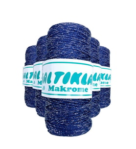 Northcity 5 Adet Polyester Simli Makrome İpi SG-370