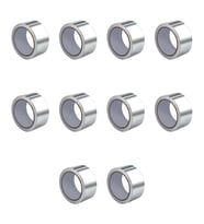 Omeyva Alüminyum Bant Soba Boru Yanmaz Tamir Bandı / 40 mm x 10 Metre - 10 Rulo