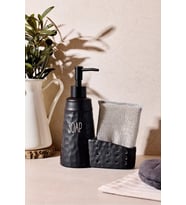 Perotti Sapone Black Süngerlikli Sıvı Sabunluk 16740