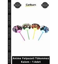 #Kalem Hediyelik Ofis Kırtasiye Karakter Tasarımlı Yelpaze Başlıklı Anime Yelpazeli Tükenmez Kalem