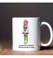 Demon Slayer Kimetsu Mitsuri Kanroji No Yaiba Tasarımlı Kupa Bardak