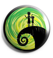 Rick and Morty v1 İğneli Rozet