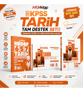 Benim Hocam 2026 KPSS Tarih Fulleten Set 3 Kitap