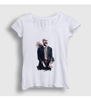 Presmono Kadın Beyaz Soccer Futbol Josep Pep Guardiola T-Shirt 340349tt