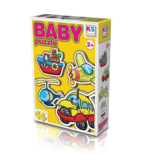 Ks Puzzle Baby Ulasım2-3-4-4 Lu 12003