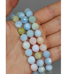 Morganit Taşı Royal Quality Faset Kesim Dizi 10mm (52916)