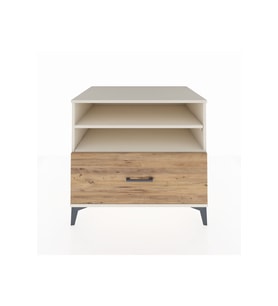 Kronos Şifonyer 2 Raflı Tek Çekmeceli 88x59x80 Aytaşı-Çam