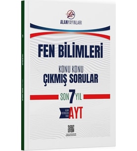 AYT Fen Bilimleri Konu Konu Çıkmış Sorular Son 7 Yıl Alan Yayınları