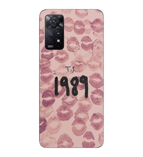 Redmi Note 12 Pro 4G Uyumlu 1989 Taylor Swift Tasarımlı Şeffaf Telefon Kılıfı