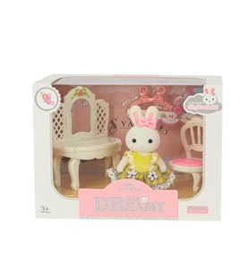 Mega BAY DREAMY MİNİ TAVŞAN- AKSESUARLI ŞİFONYER SETİ
