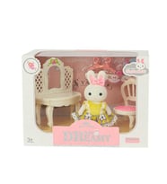 Mega BAY DREAMY MİNİ TAVŞAN- AKSESUARLI ŞİFONYER SETİ