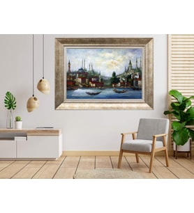 Gümüş Çerçeveli Tablo nb683