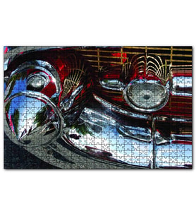 Cakapuzzle Klasik Araba Tampon Detay Görseli  Puzzle Yapboz MDF (Ahşap) (120 Parça)