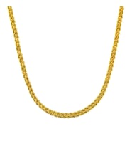 Çift Burgulu Halat Zincir Kolye ZKU209