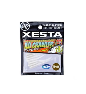 Xesta Ajicrawler 5cm Lrf Silikon Yem Pear White Glow