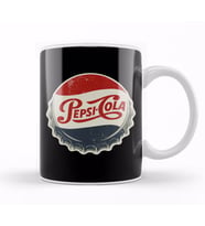 Pepsi Cola Vintage Kupa Bardak Porselen