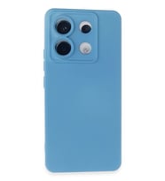 Newface Xiaomi Redmi Note 13 Pro 5G Kılıf Nano içi Kadife Silikon - Mavi