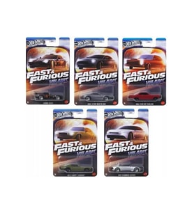 Hot Wheels Silver Series Fast & Furious Villains 5'Li Set Hnr88