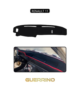 RENAULT 11TORPİDO KORUMA HALISI SİYAH KENAR