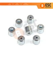 ECR010 Cam Kriko Kablo Halat Uç Pimi Tutma Perçini 6x5.45/1.7 mm 100 Adet