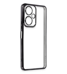 Durukar® Vivo Y27 Kılıf Lensli Silikon - Siyah