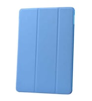 Apple iPad 9.7 2017 (5.Nesil) Uyumlu Zore Smart Cover Standlı 1-1 Kılıf (Mavi)